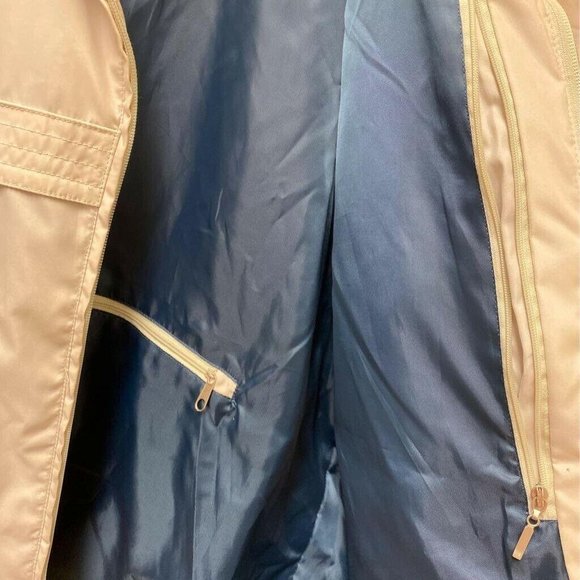 G GEAR FOR SPORTS Mens Jacket Beige Mock Neck S - Picture 8 of 9